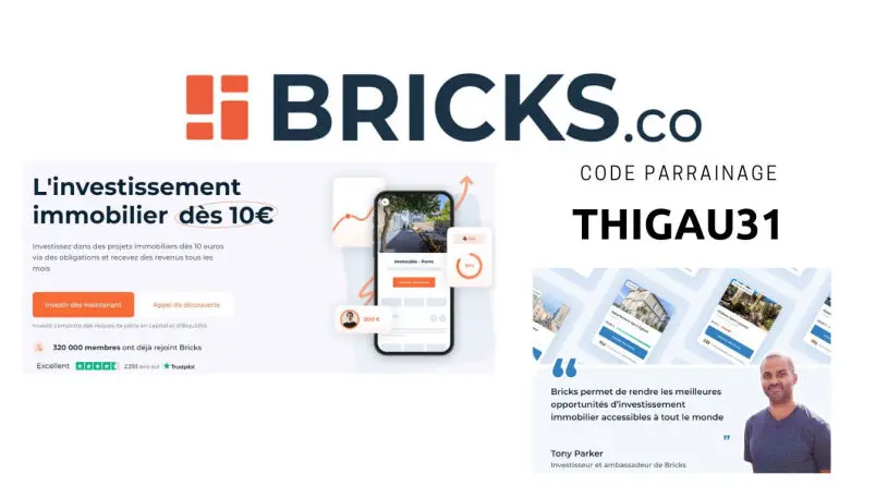 L'application Bricks pour investir dans l'immobilier dès 10€