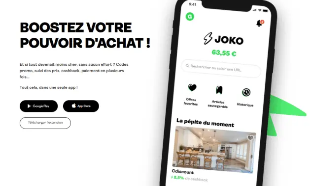 Avec Joko, boostez votre pouvoir d'achat